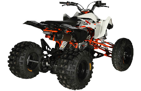 Спортивный квадроцикл KAYO A300 сзади справа Спортивный квадроцикл КАЙО A300 сзади справа